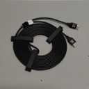 HDMI Cables 30FT, 4K @ 60 Hz in-Wall CL3 Rated HDMI 2.0 Cord High Speed HD Shielded Cord Compatible with Roku TV/Laptop/PC/HDTV and More (Black)