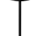 KDG 1 Pack Cordless Table Lamp, Portable LED Desk Lamps, 5000mAh Battery Operated, 3 Color Stepless Dimming Up, for Restaurant, Bedroom, Outdoor Camping, Coffee Shop, Night Light, Rechargeable (Black)