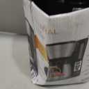 BLACK+DECKER 12 Cup Thermal Programmable Coffee Maker with Brew Strength and VORTEX Technology, Black/Steel, CM2046S