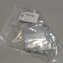 50 Pack Extra Thick Horizontal Badge Holder Plastic Clear ID Card Holder with Resealable Zip Waterproof Name Tag Holders