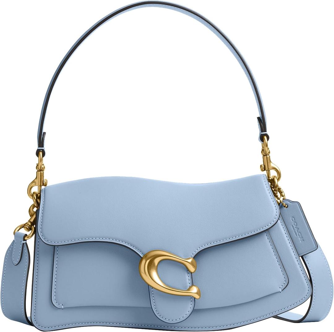 COACH Twisted Tabby Shoulder Bag (One Size, Bluebell)