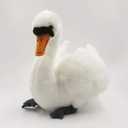 TAMMYFLYFLY Swan Plush Toy (White Swan)