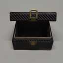 Diyife Faraday Box, RFID Box for Car Keys, Faraday Key Fob Protector Cage, Anti-Theft Key Fob Car Key Signal Blocking Shielding Box Gift For Men, 4.6" x3.6" x2.5" (Small)