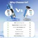 Upgraded Insulin Travel Case Cooler, ONLYCARE 60H+ Diabetic Cooler, Reusable Medical Travel Case for Air Travel, Blue