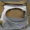 Houseables Mirror Centerpieces for Tables, Round Mirrors for Centerpieces, Mirrored Trays, Round Table Plate Tray, Circle, Glass Charger, Wedding, Center Piece, Small, Base, Candle, 8 Inch, 12 Pack (Silver)