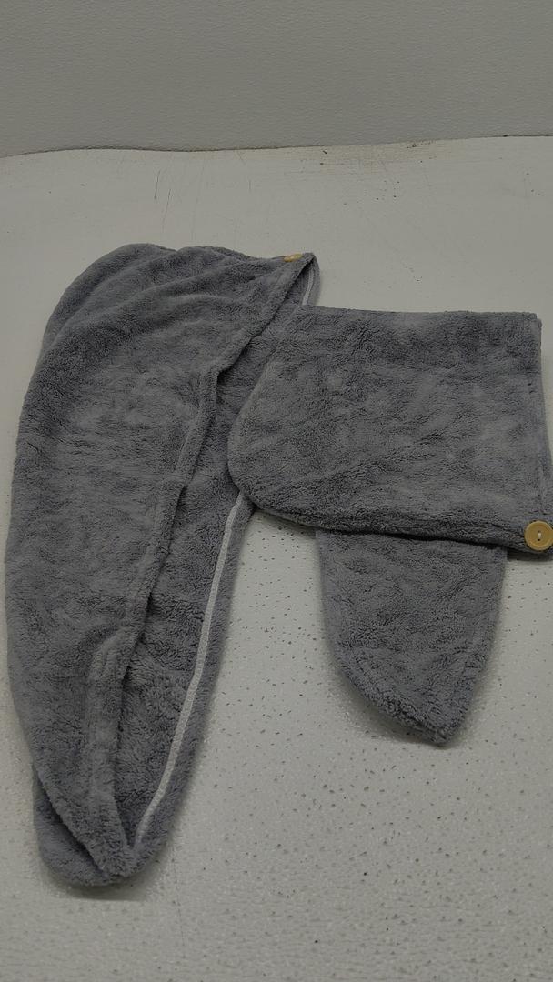 Pack Of 2 Microfiber Towels For Hair