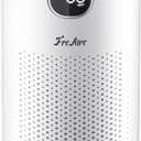 FreAire Air Purifiers for Home Large Room Covers up to 1800Ft, VisionAir 20dB Sleep Mode for Bedroom, with Real-Time AQI & PM2.5 Display,360Intake&Outlet Air Cleaner Pet-Friendly HEPA,HAP606,White