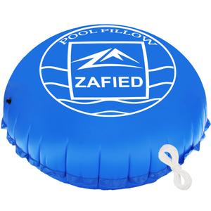 15' x 15' Air Pool Pillow for Above Ground Swimming Pool, Pool Pillows for Closing Winter Covers, Heavy-Duty Cold Resistant Vinyl Material Air Poolpillow, Rope Included