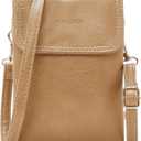 FOXLOVER Quilted Crossbody Bags for Women Vegan Leather Boho Purses Shoulder Handbags with Tassel (Yellow 07)