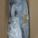 Momcozy CocoSway Baby Swing, Electric Swing for Infants with 180° Rotating Seat, 6 Soothing Sway Motions & 4 Speeds, Remote & Touchscreen, 8 Preset Lullabies, Grey