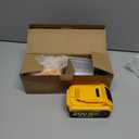 DCB200 8.0Ah Compatible for DeWalt 20V Max Battery DCB200 DCB201 DCB180 DCB203 DCB204 DCB206 DCD/DCF/DCG Series Cordless Power Tools with LED Indicator 2 Pack