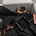 Momcozy Baby Carrier - Ergonomic, Cozy and Lightweight Carrier for 7-45lbs, Effortless to Put On, Ideal for Hands-Free Parenting, Enhanced Lumbar Support, Purehug for Infant to Toddler, Leopard