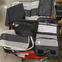 10 Set Compression Packing Cubes for Travel Essentials,Compressible Expandable Packing Cubes for Suitcase,OlarHike Luggage Organizer Bags for Travel,Handy Helper for Organizing Clothes(Black)