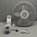 Air King 9018 Commercial Grade Oscillating Wall Mount Fan, 18-Inch , White
