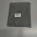 Foindtower Decorative Linen Fringe Throw Pillow Covers Cozy Boho Farmhouse Cushion Cover with Tassels Soft Accent Pillowcase for Chair Sofa Bed Living Room Home Decor, 2424 Inch, 1PC,Dark Olive Green