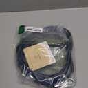 Heavy Duty Hands Free Dog Leash for Medium to Large Dogs for Comfortable Running, Jogging Walking | Dual D-Rings | Soft Padded Traffic Handle | Both Ends 360 Rotating Carabiners (Leash Length 7.7 ft) (Navy)