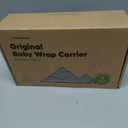 KeaBabies Baby Wrap Carrier - All in 1 Original Baby Carrier Newborn to Toddler Sling, Easy to Wear, Hands Free Bonding, Lightweight, Breathable Infant Wraps (Copper Gray) (One Size (Pack of 1)