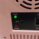 Skincare Fridge with Dimmable LED Light Mirror, 4L Mini Fridge For Desktop, Travel or Cool & Heat, Makeup Fridge for Cosmetics, Skin Care and Food, Green