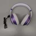 Uliptz Wireless Bluetooth Headphones, 65H Playtime, 6EQ Sound Modes, HiFi Stereo Over Ear Headphones with Microphone, Foldable Bluetooth 6.0 Headphone for Travel/Office/Cellphone/PC (Purple) (Standard)