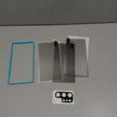 Milomdoi 3 Pack Privacy Screen Protector for Samsung Galaxy S25 Ultra Tempered Glass with 3 Pack Camera Lens Protector, Ultra 9H Accessories [Support Fingerprint Unlock] Black