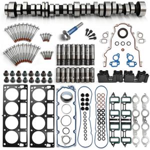 6.2L AFM/DOD Camshaft Lifter Kit with Head Gasket Set, Fit for 2007-2014 Chevrolet Tahoe GM Sierra Yukon, Cadillac Escalade 6.2L