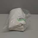 SPXTEX Bleach White Velvet Curtains - 54 Inch Long, Soft, Insulated, Light Filtering, Grommet Top, Set of 2 Panels