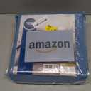 Nestl Blue Heaven Duvet Cover Queen Size - Soft Double Brushed Queen Duvet Cover Set, 3 Piece, with Button Closure, 1 Duvet Cover 90x90 inches and 2 Pillow Shams