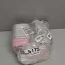 LOKQING 50 Pack Mini Cake Pans with Lids and Spoons Small Aluminum Foil Pans Square Baking Cups Disposable Ramekins Cupcake Liners for Brownie Pie (Pink, 10 oz)