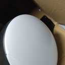 Ceiling Fans with Lights - 42 Inch Low Profile Ceiling Fan with Light and Remote, Reversible DC Motors, 3CCT Dimmable Timer Noiseless, Black Flush Mount Ceiling Fan for Bedroom/Living Room