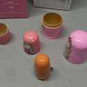 GRPSKCOS Nesting Dolls Valentines Day Gifts for Kids Birthday Cute Angel Girls Stacking Russian Matryoshka Dolls Toys Set of 5(02 Angel)