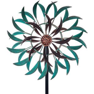 Stargarden Metal Wind Spinner,Two-Way Wind Sculptures,360 Degrees Kinetic Wind Spinners for Yard and Garden