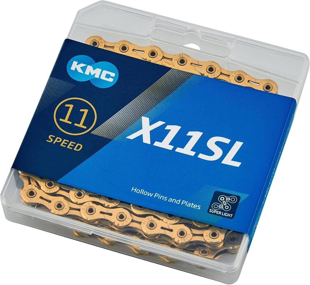 KMC X11SL 11 Speed Chain (Ti-Ni Gold)