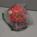 Tigerdoe Fireman Costume - 2 Pack Hard Helmets - Fireman Helmet - Firefighter Hats - Fireman Accessories (Black and Red)