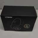 LOBKIN Kids Headphones Bluetooth 5.4,Over Ear Kids Headphones Wireless with Mic 50H Playtime Colorful LED Lights AUX Cord 94dB Safe Volume Limited Foldable Design for Boy Girl Travel/School/iPad, Black Blue,  Kids headphones with LED