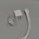 Power Charging Cable 3M/10Ft, Power Extension Charging Cable and Charger Adapter for Arlo Pro & Pro 2 and Arlo Go, Weatherproof Outdoor Indoor, Solved The Need to Constantly Charge Batteries (White)