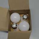 YukiHalu A15 LED Light Bulbs, 60W Equivalent, E26 Base, 2700K/3000K/4000K/5000K 7W 600 Lumens 120V, Non-Dimmable, UL Listed, Ceiling Fan Light Bulbs, Appliance Bulb, Pack of 4 (2700K Soft White)