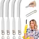 Crevice Cleaning Brush, Hard Bristle Small Cleaning Brush Tool, Bathroom Gap Brushes, Multifunctional Gap Scrub Brush for Home, Kitchen, Window, Vehicle, Faucets, Toilet, Grout