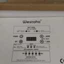 Salt Chlorine Generator, Westaho Pool Salt System for Inground Pools up to 40,000 Gallons, USA Titanium Cell (10,000-Hour Lifespan), Built-in Power Supply, 1.4 lb CL Output