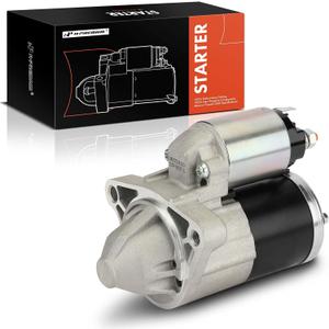 A-Premium Starter Motor Compatible with Mazda 3 2014 2015 2016 2017 2018 2.0L, 12V 1.4KW 10-Teeth Clockwise, Replace# M0TD0071ZC