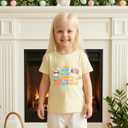 Boys Easter Shirt for Toddler Girls Kids Easter T-Shirts Tops Funny Bunny Graphic Tee Short Sleeve 2-8Y (I Said Hip Hop)