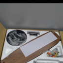 52 Inch Farmhouse Ceiling Fan with Light and Remote, Black Industrial Caged Flush Mount Ceiling Fans with 6 Speed Reversible Motor and Dual Finish 5 Blades, Rustic Ceiling Fan for Living room, Bedroom