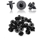 19 pcs 8mm Hole Fender Push Type Retainer Clips Compatible with Nissan Infiniti 01553-09321 Mitsubishi MR328954 Chrysler Dodge MR328954