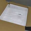 Acrylic Bag Storage Organizer for Kitchen Drawer, Food Storage Bag Organizer Holder Compatible with Ziplock, Glad, Hefty, Gallon, Quart, Sandwich & Snack Variety Size Bag (Clear)