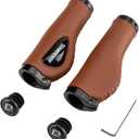 ROCKBROS Bike Handle Grips Ergonomics Design Soft Gel Dual Lock on Bicycle Handlebar Grips for Mountain MTB MBX Bike Electric Scooter