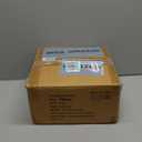 Poofzy Small Ottoman with Storage, Small Foot Stool Ottoman with Wood Legs, Sherpa Foot Rest for Couch, Living Room and Bedroom, Blue