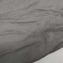 100% Cotton Sheets King Size Sheets Set With Fitted Sheet & Pillowcase Sets, 400 Thread Count Sateen Weave 4 Piece Deep Pocket King Sheet Set, Soft & Comfy Naturally Cool Luxury Bedding- Charcoal