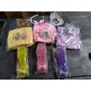 Princess Dress Up Clothes and Jewelry Boutique, Toys for Little Girls, Princess Costumes Gifts with Shoes, Dresses, Tiara, Necklaces, Gift Set for Toddler Girls Age 3 4 5 6 7 Years Old, Set of 3