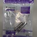 VCE 3.5mm Female to Female Adapter, Gold Plated 1/8 Inch Aux Adapter for 3.5mm Audio Cable Extension, 2 Pack, Metal Shielded Housing