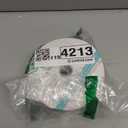 CT CRAFT LLC Burlap Leopard Fabric Wired Ribbon 2.5" x 10 Yards Natural with Black and Bronze Color for Christmas Home Wedding Decor Gift Wrapping Tree Topper Bow Wreath Bouquet DIY Crafts