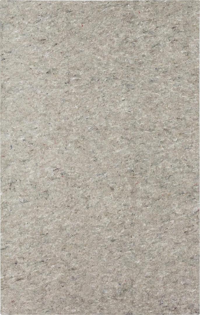 Mohawk Home 3' x 5' Non Slip Rug Pad Gripper 3/8 Thick Dual Surface Felt + Rubber Gripper - Safe for All Floors (3' x 5' (Rectangular))